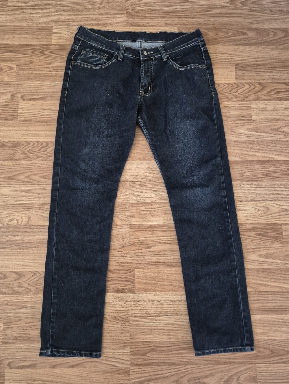 Reborn Dark Wash Low Rise Men's Jeans Size 36"
